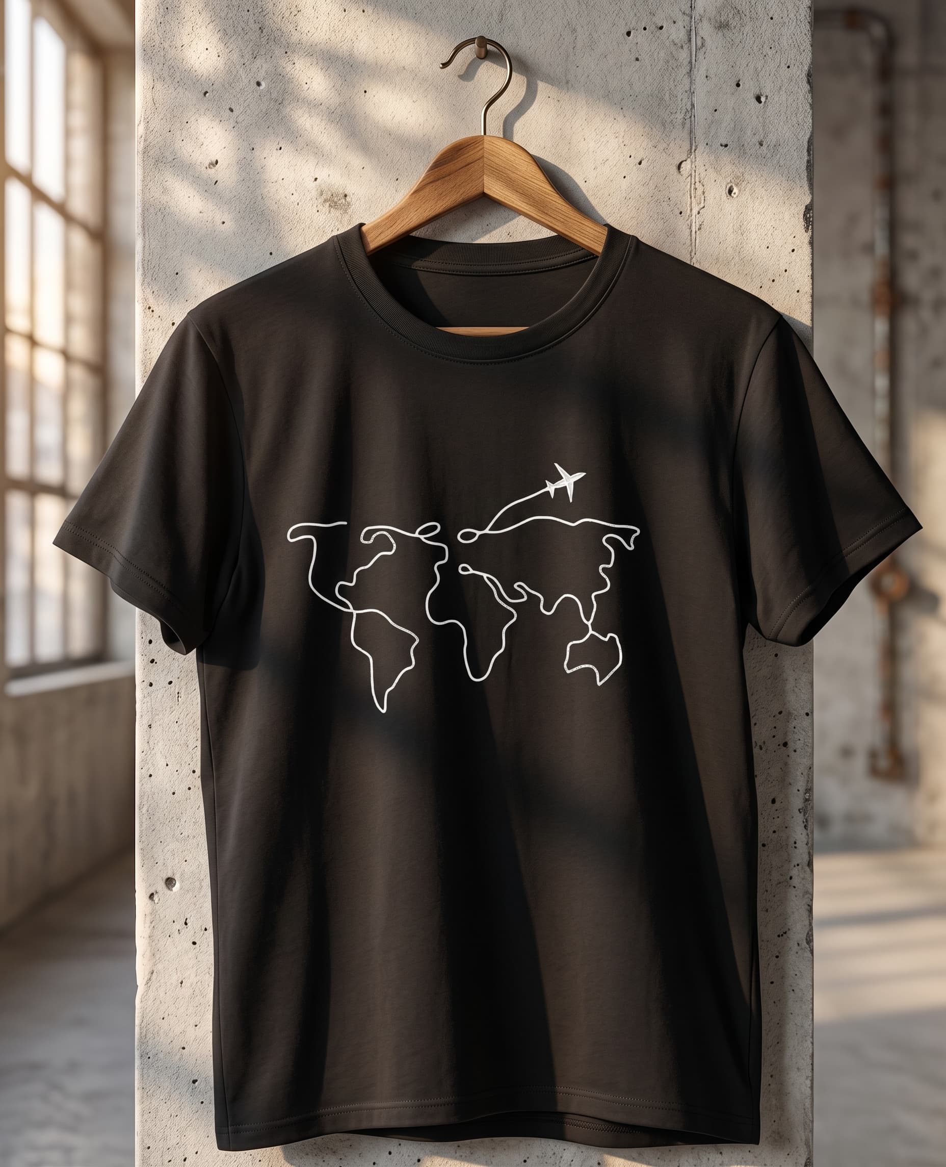 Wanderlust Flight Graphic Tee - Image 2