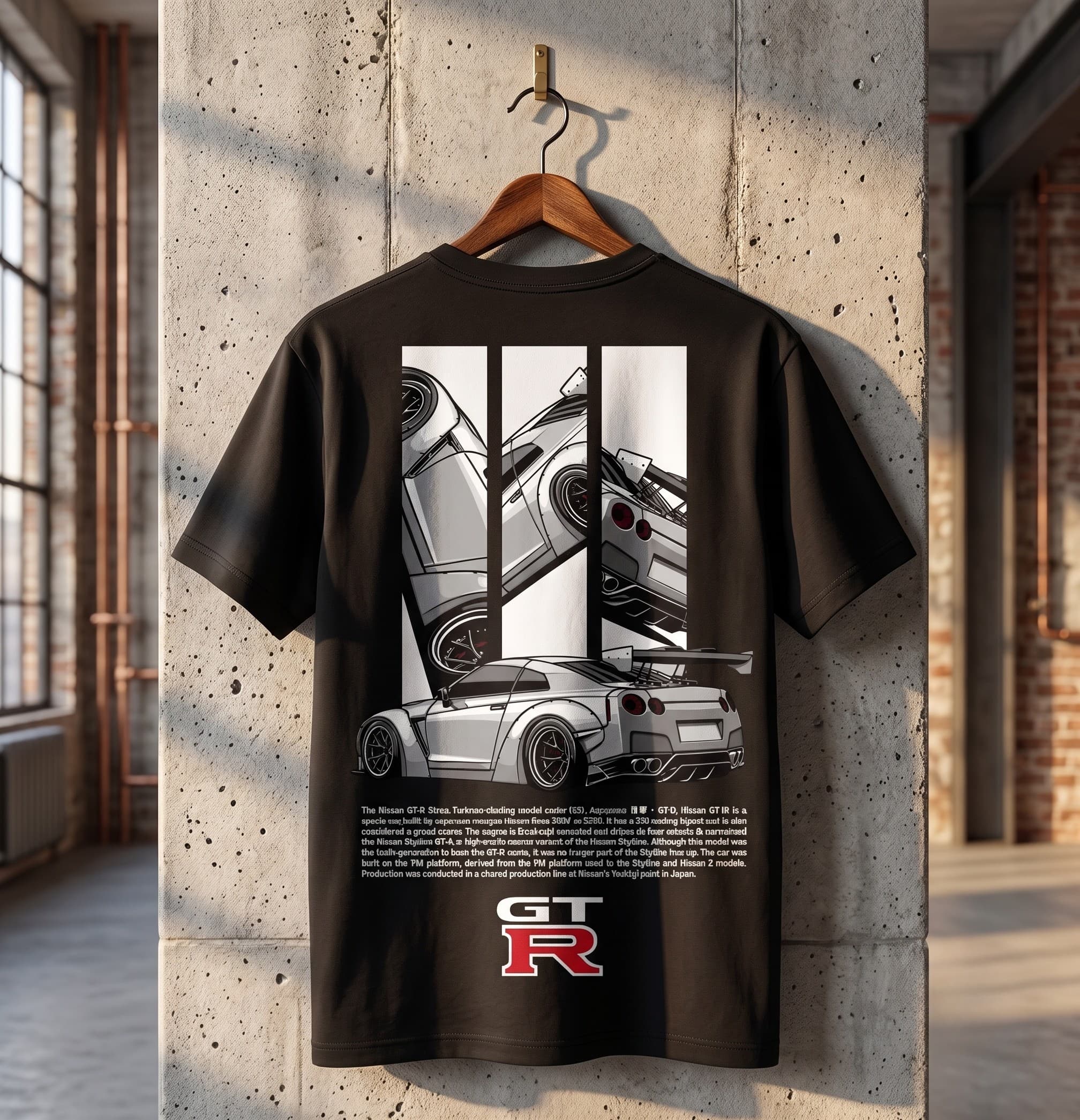 Nissan GT-R R35 Spec Graphic Tee